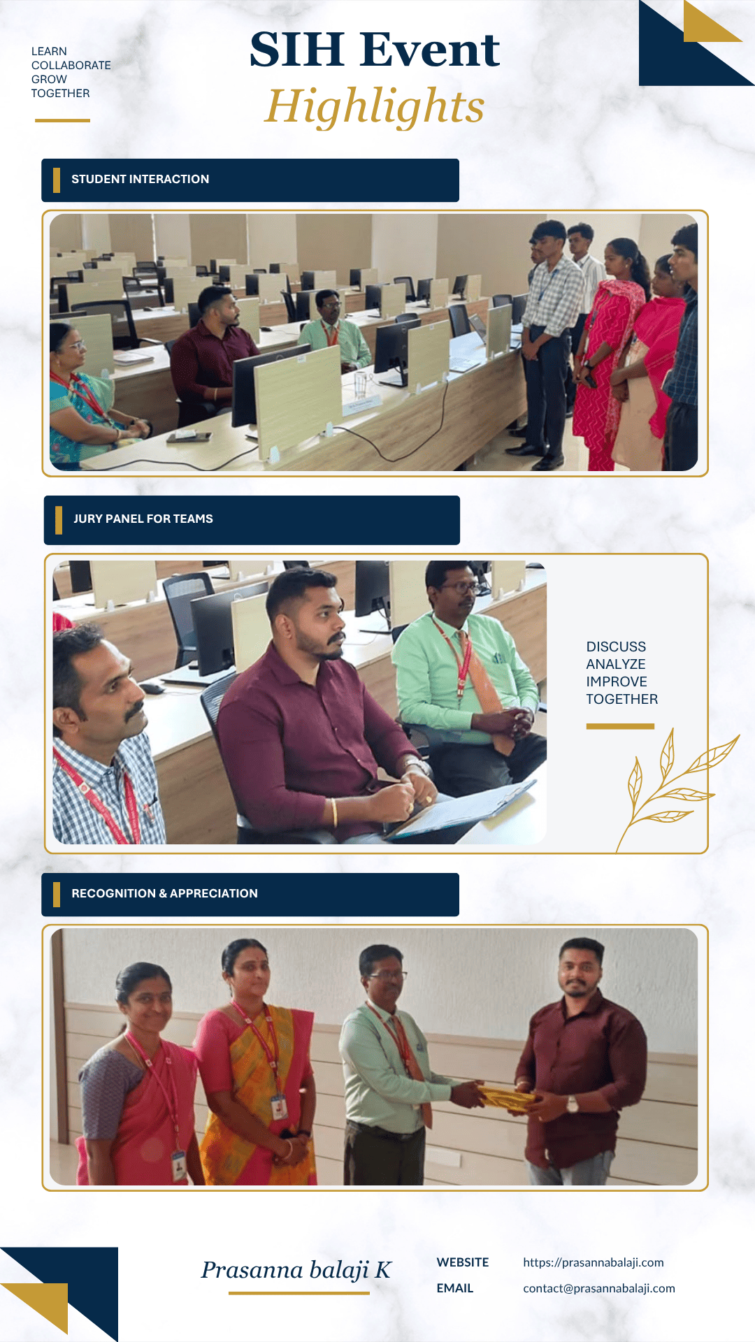 Judge at Smart India Hackathon