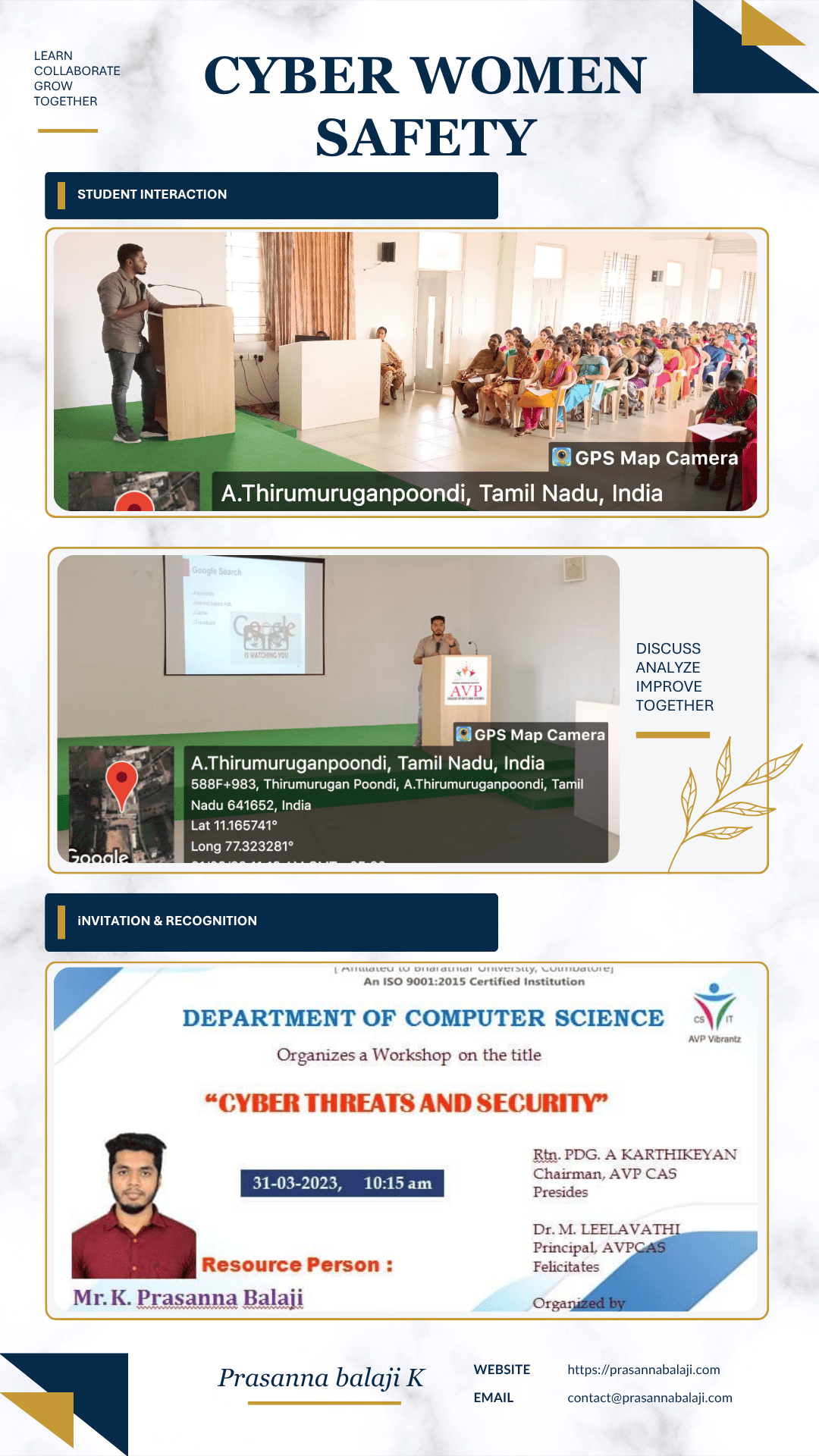 Cyber safety for women session