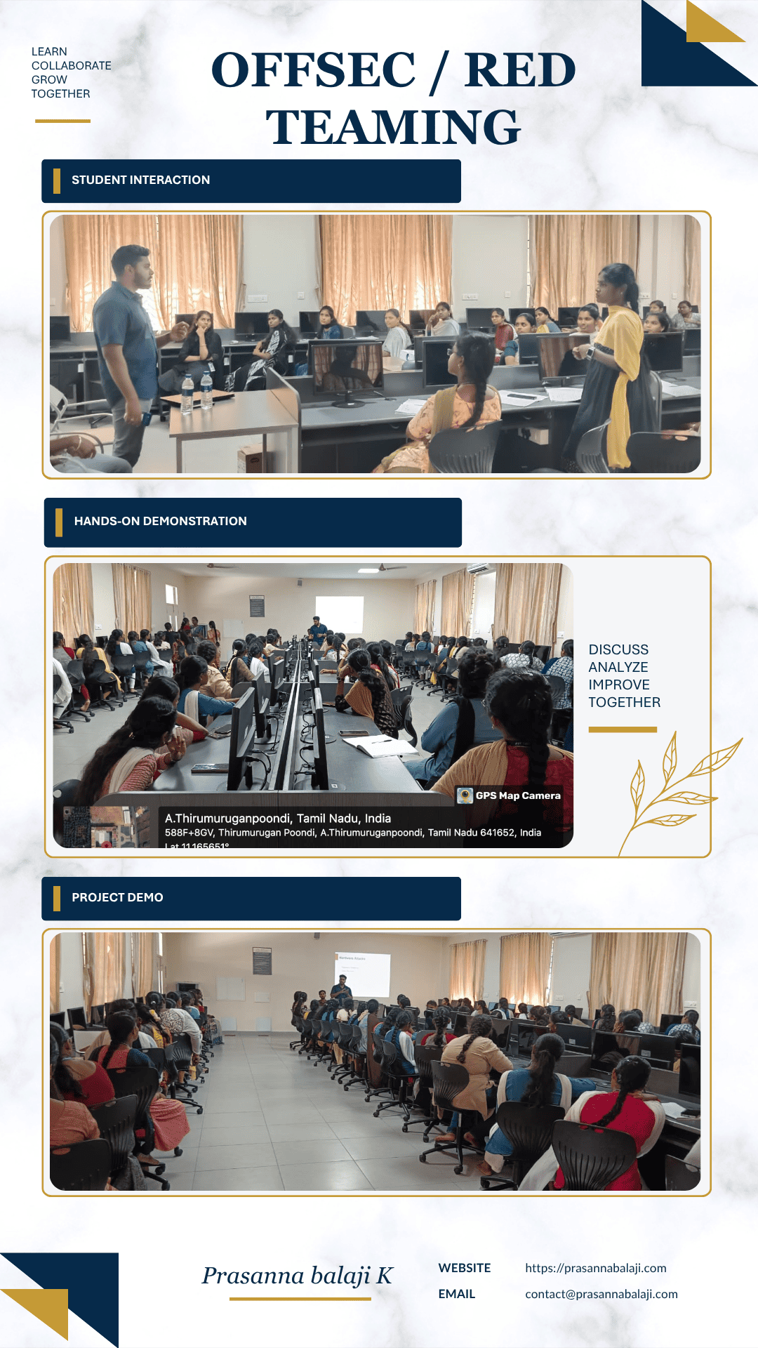 Offensive security workshop