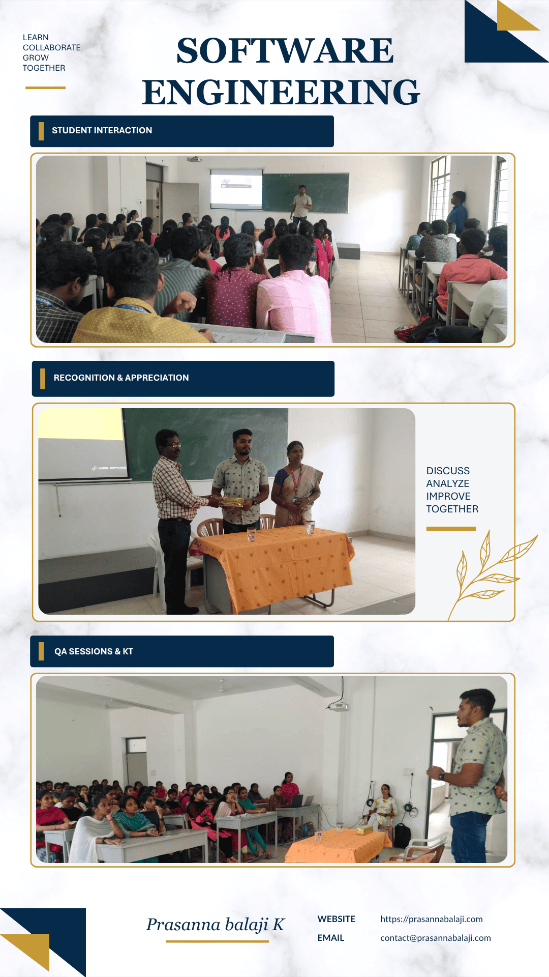 Software engineering session